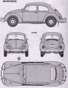 プラモデルの組立図