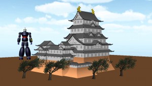 3D姫路城２(Unity)