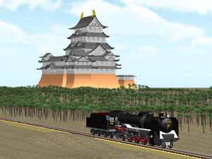 3D蒸気機関車51その３(Unity)