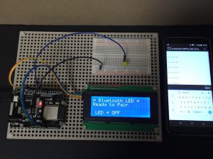 スマホBluetoothでLチカ